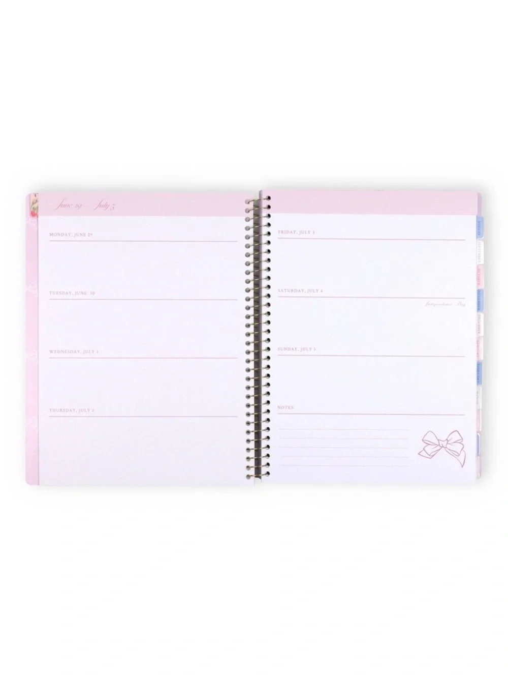 NWT LoveShackFancy x Target Yoobi Everblooming Rosettes Monthly Weekly Planner 🩵